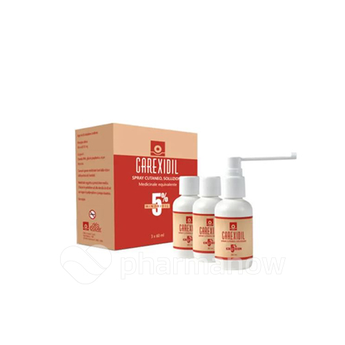 CAREXIDIL*3FL SOLUZ CUT 60ML5%