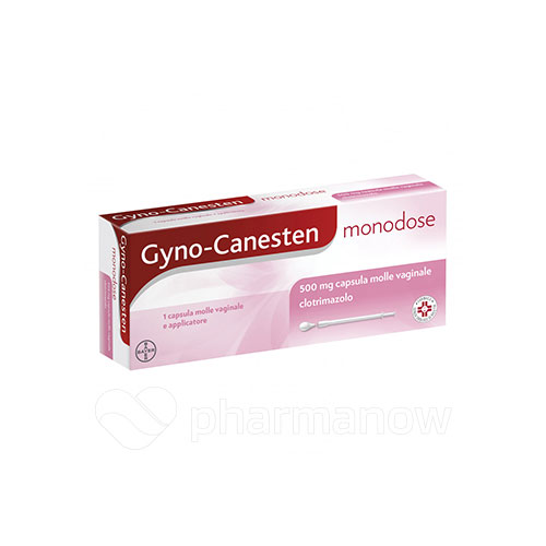 GYNOCANESTEN MONO*1CPSVAG500MG