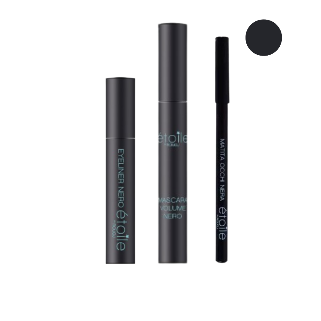 Trio Makeup Rougj Etoile - Nero