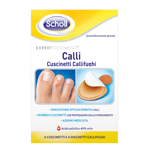 CEROTTO CALLIFUGO CALLI DURI 4 CEROTTI + 4 DISCHETTI