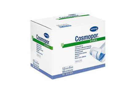 MEDICAZIONE POSTCHIRURGICA COSMOPOR IN TESSUTO NON TESSUTO 7,2X5CM 50