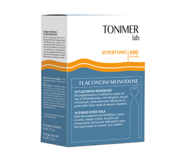 TONIMER LAB HYPERTONIC 18 FLACONCINI MONODOSE