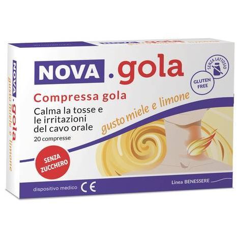 NOVA GOLA LIMONE/MIELE 20CPR