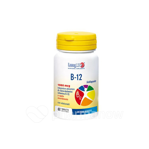 LONGLIFE B12 1000MCG 60TAV