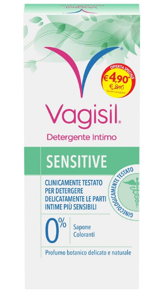 VAGISIL DETERGENTE SENSITIVE 250 ML