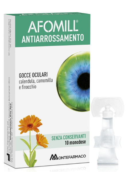 AFOMILL ANTIARROSSAMENTO SENZA CONSERVANTI 10 FIALE DA 0,5 ML