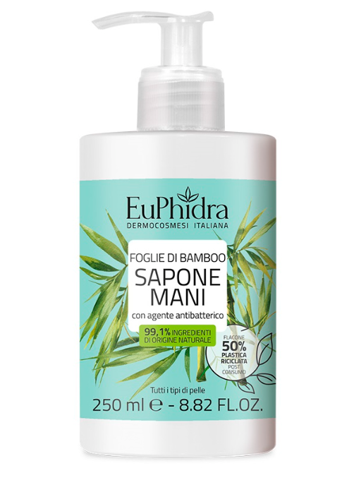 EUPHIDRA SAPONE LIQUIDO FOGLIE DI BAMBOO 250 ML