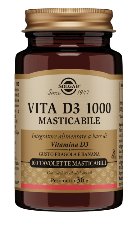 VITA D3 1000 100 TAVOLETTE MASTICABILI