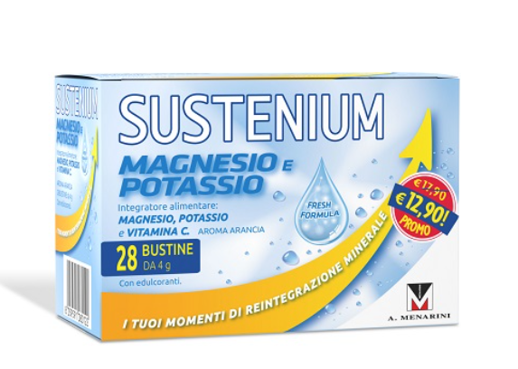 SUSTENIUM MAGNESIO POTASSIO 28 BUSTINE PROMO