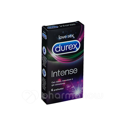 DUREX INTENSE ORGASMIC COND 6PZ