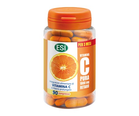 ESI VITAMINA C PURA RETAR90CPR