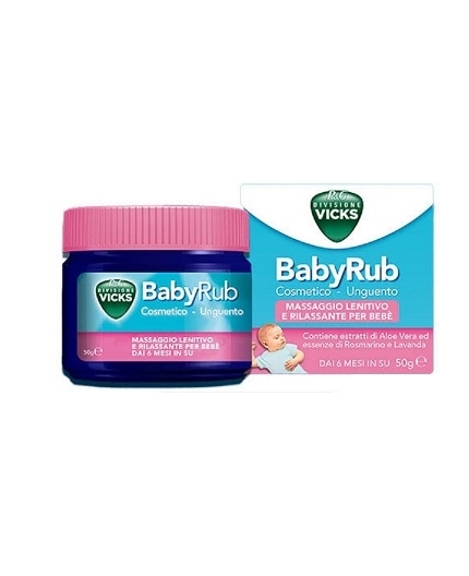 VICKS BABYRUB UNGUENTO 50G