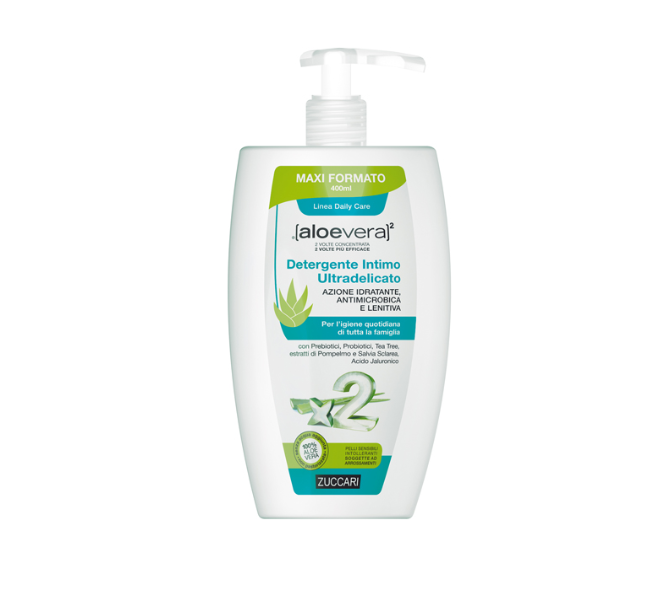 ALOEVERA2 DETERGENTE INTIMO ULTRADELICATO 400 ML