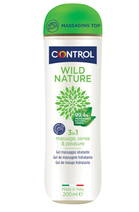 CONTROL WILD NATURE MASSAGE GEL MASSAGGIO 3 IN 1 200 ML
