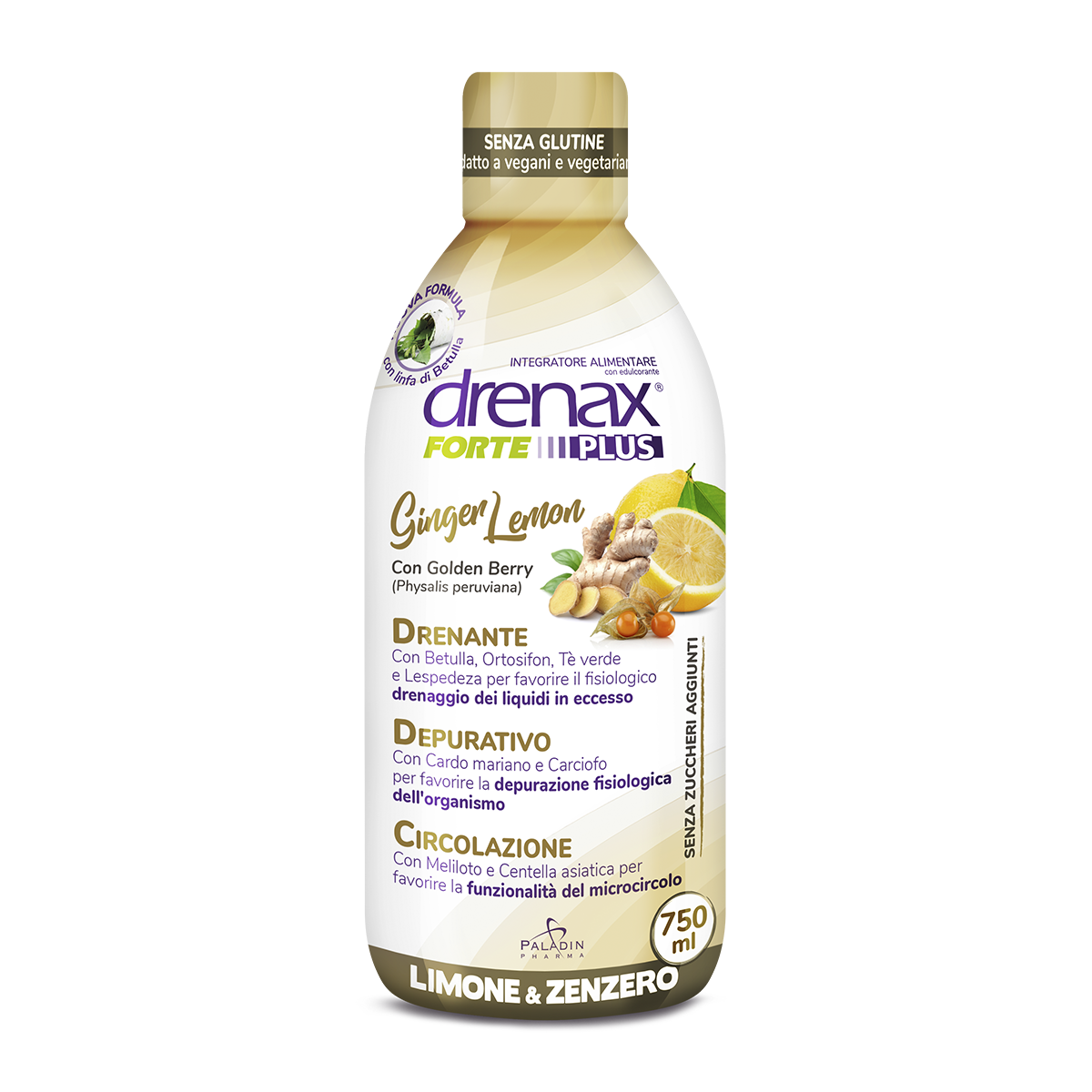 DRENAX FORTE PLUS GINGER LEMON