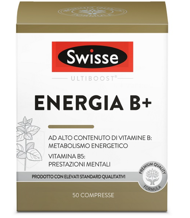 SWISSE ENERGIA B+ 50 COMPRESSE