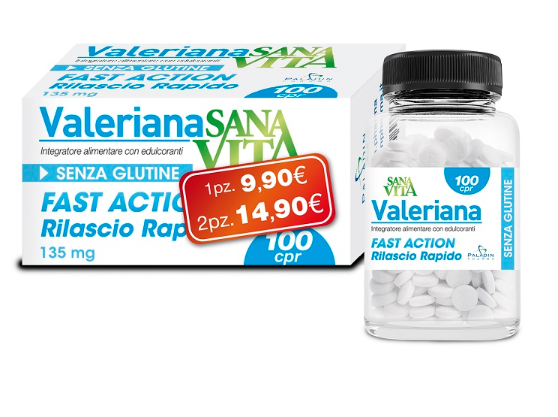 SANAVITA VALERIANA 100 COMPRESSE