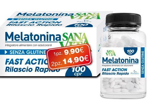 SANAVITA MELATONINA 100 COMPRESSE