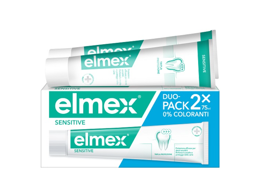 ELMEX SENSITIVE DENTIFRICIO BITUBO 2X75 ML