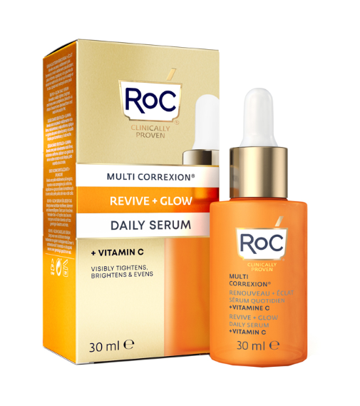 ROC MULTI CORREXION REVIVE + GLOW SIERO VISO 30 ML