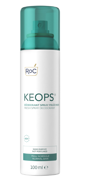 ROC KEOPS DEODORANTE SPRAY FRESCO 48H 100 ML