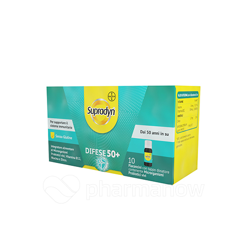 SUPRADYN DIFESE 50+ 10FL 10ML