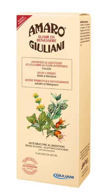 AMARO GIULIANI ELISIR BENESSERE 300 ML NUOVA FORMULA