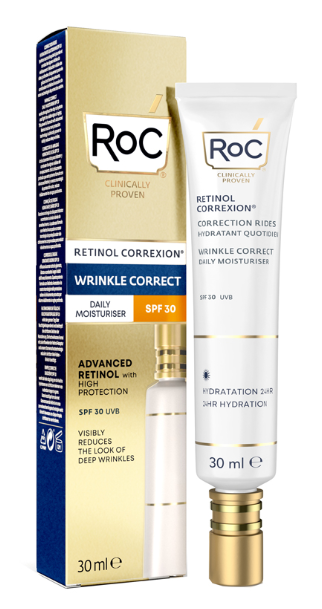 ROC RETINOL CORREXION WRINKLE CORRECT DAILY MOISTURISER SPF30 30 ML