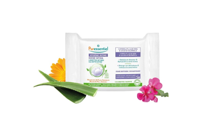 PURESSENTIEL SALVIETTINE INTIME 25 PEZZI
