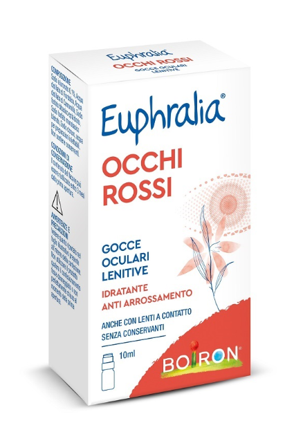 GOCCE OCULARI LENITIVE EUPHRALIA OCCHI ROSSI 10 ML