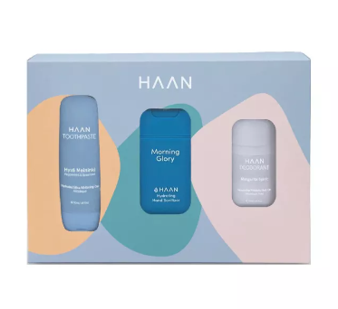 HAAN TINY SERENITY 3 PEZZI 1 TOOTHPASTE HYVA MEININKI 50 ML + 1 MORNIN