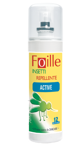 FOILLE INSETTI REPELLENTE ACTIVE 100 ML