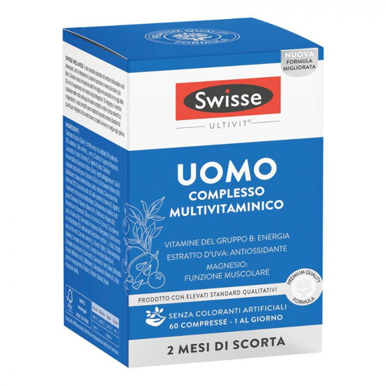 SWISSE MULTIVITAMINICO UOMO 60CPR