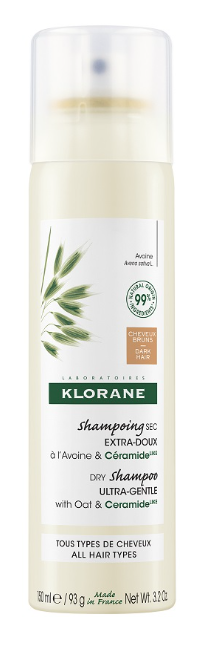 KLORANE SHAMPOO SECCO EXTRA DELICATO AVENA&CERAMIDE CAPELLI SCURI 150