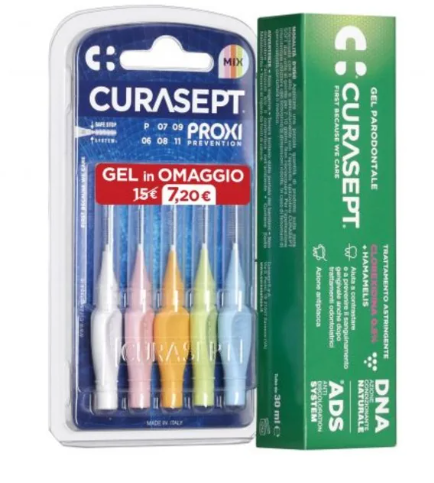 CURASEPT PROXI MIX PREVENTION + GEL ASTRINGENTE + DNA 30 ML
