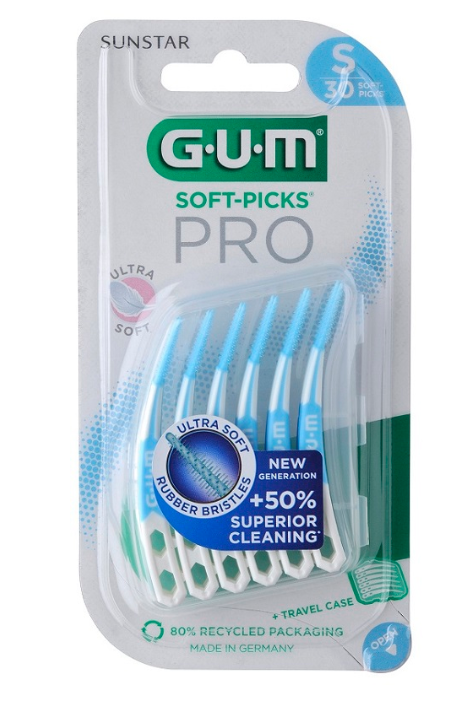GUM SOFT PICK PRO SMALL 30 PEZZI