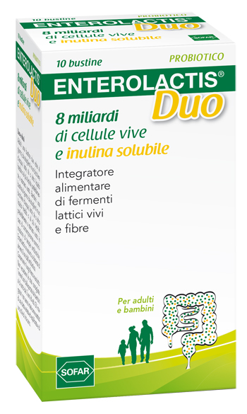 ENTEROLACTIS DUO POLV 10BUST - OUTLET