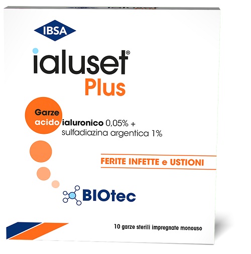 IALUSET PLUS GARZA 10X10 10PZ - OUTLET