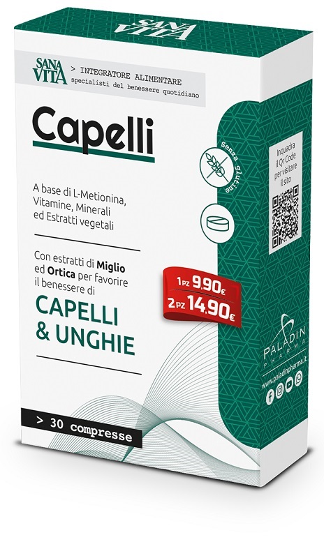 SANAVITA CAPELLI 30CPR - OUTLET