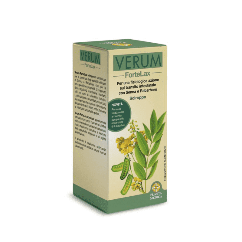 VERUM FORTELAX SCIROPPO 126G - O