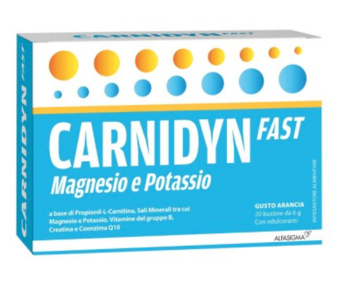 CARNIDYN FAST MAGNESIO E POTASSIO 20 BUSTINE