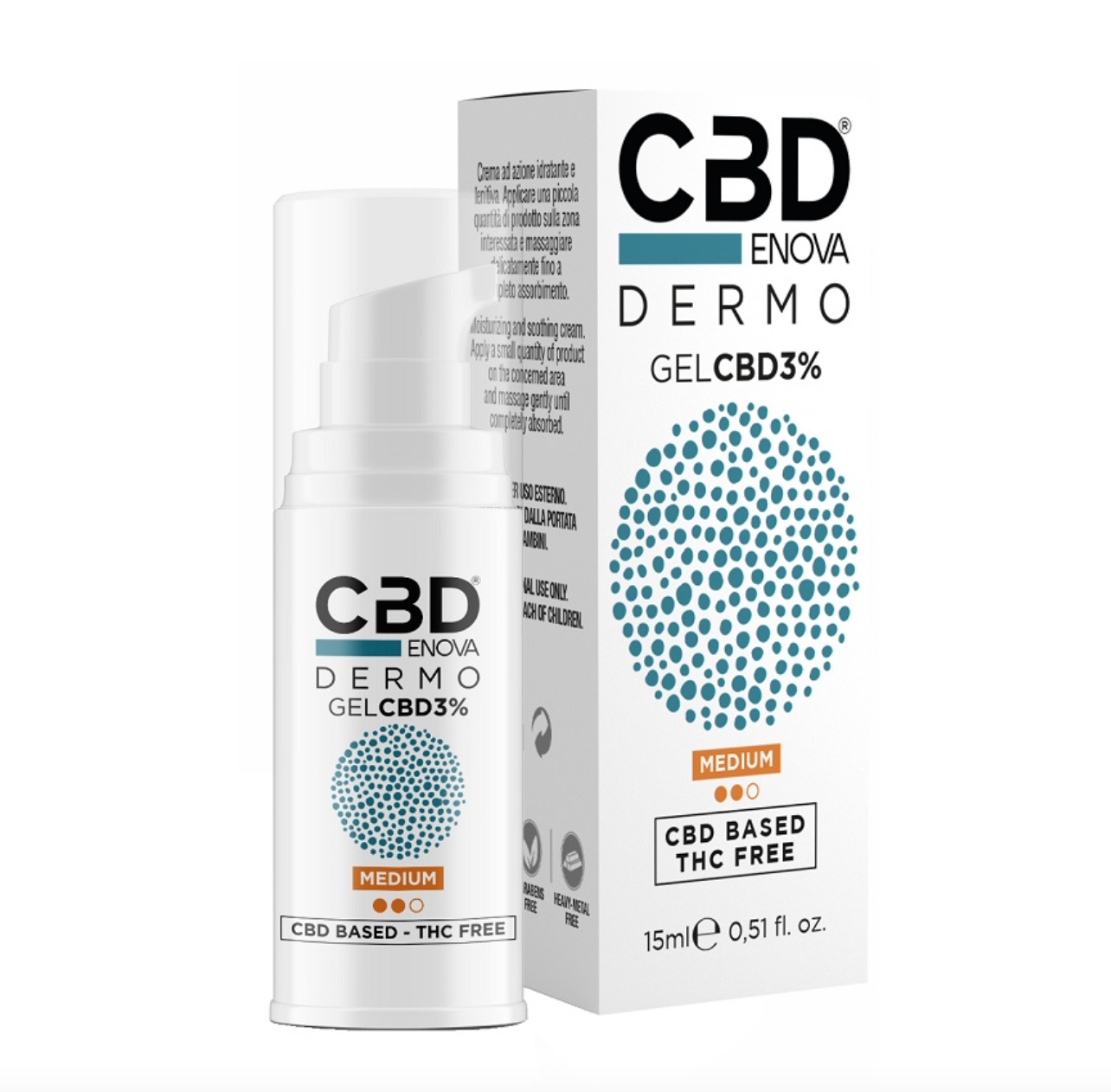 ENOVA CBD DERMO GEL 3% 15ML