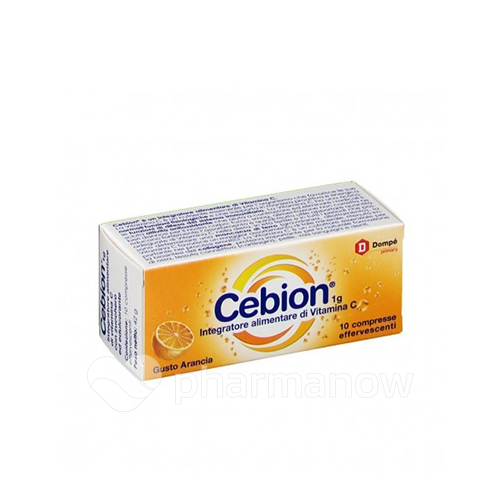 CEBION EFF VIT C ARANCIA 10CPR