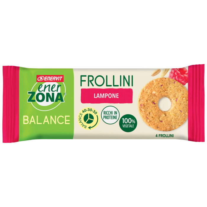 Enerzona Frollini Monodose Lampone 4pz