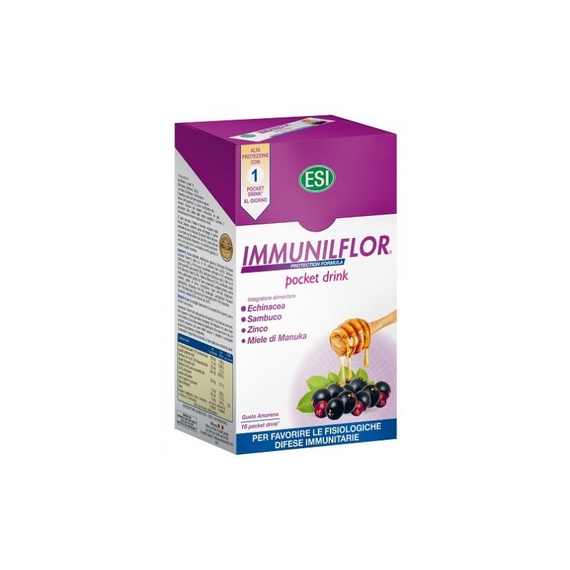 Esi Immunilflor 16 Pocket Drink Amarena