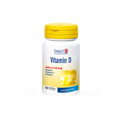 LONGLIFE VITAMINA D3 400UI 100 COMPRESSE