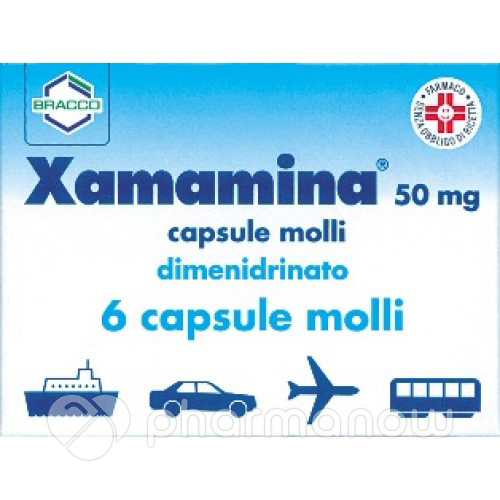 XAMAMINA*6CPS 50MG