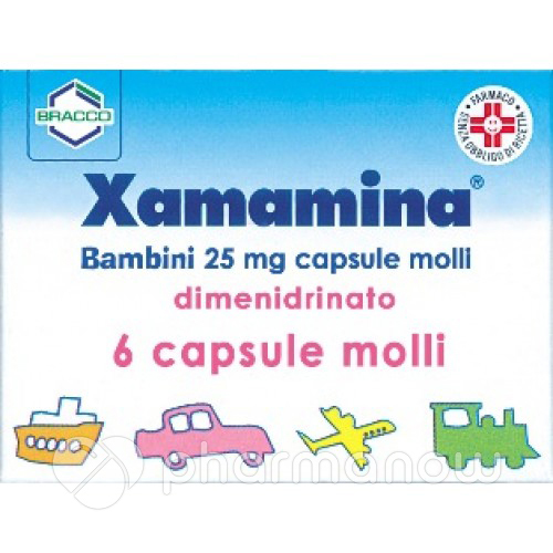 XAMAMINA*BB 6CPS 25MG