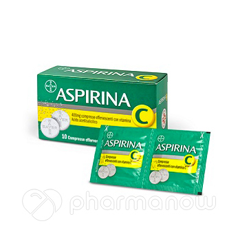 ASPIRINA C*10CPR EFF 400+240MG