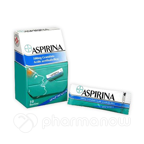 ASPIRINA*OS GRAT 10BUST 500MG